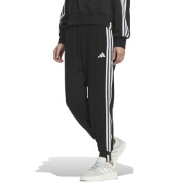 【クーポン発行中！】 アディダス adidas レディース スポーツ カジュアル ウェア ボトムス ロング パンツ ジャージ W ESS+ 3S スウェットパンツ JW4491 JUP42 【2025SS】