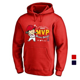 ファナティクス FANATICS ロサンゼルス エンゼルス 大谷 翔平 MVP 記念 イラスト フーディ パーカー 数量限定 ML0623FW05