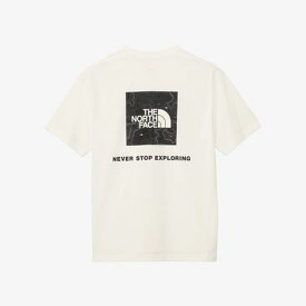 【2,000円OFFクーポン発行中】 ザ・ノース・フェイス THE NORTH FACE メンズ トレッキング アウトドア ウェア トップス Tシャツ S/S Back Square Traverse Logo Tee NT32543 W 【2025SS】