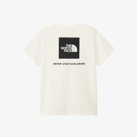 【2,000円OFFクーポン発行中】 ザ・ノース・フェイス THE NORTH FACE レディース トレッキング アウトドア ウェア トップス Tシャツ S/S Back Square Logo Tee NTW32447 W2 【2025SS】
