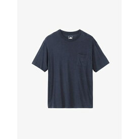 【2,000円OFFクーポン発行中】 ザ・ノース・フェイス THE NORTH FACE メンズ トレッキング アウトドア ウェア Tシャツ 半袖 SS SML LG POCKET T NT32547 UN 【2025SS】