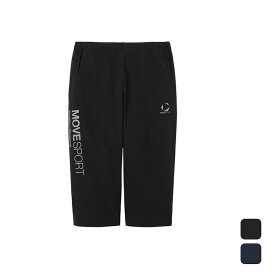 【2,000円OFFクーポン発行中】 ムーブスポーツ MOVESPORT メンズ トレーニング ウェア ハーフパンツ ストレッチウーブン クロップドパンツ ST5FHP40M 【2025FW】