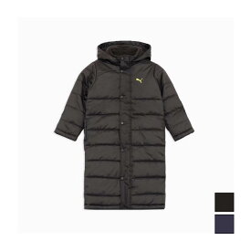 【クーポン発行中！】 プーマ PUMA キッズ ジュニア トレーニング ウェア アウター ロングコート ボーイズ アクティブ スポーツ ベンチコート 689982 【2025FW】