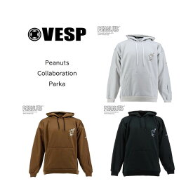 【クリアランスセール！】 ベスプ VESP メンズ レディース スノーボード ウエア ボンディングパーカ Peanuts Collaboration Parka SNMS2035 【25-26モデル】