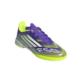【2,000円OFFクーポン発行中】 アディダス adidas ジュニア サッカー シューズ スパイク インドア F50 LEAGUE IN J NIL80 JH7750 【2025SS】