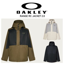 【2,000円OFFクーポン発行中】 オークリー OAKLEY メンズ スキー スノーボード ウェア ジャケット RANGE RC JACKET 2.0 FOA406098 【25-26モデル】
