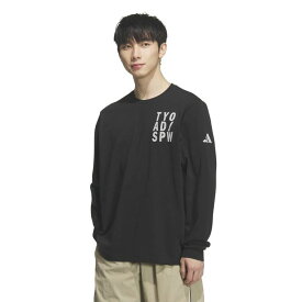 【クーポン発行中！】 アディダス adidas メンズ スポーツ カジュアル ウェア トップス 長袖 M VERBIAGE L/S Tシャツ RH346 KF3697 【2026SS】