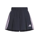 【クーポン発行中！】 アディダス adidas キッズ ジュニア ガールズ スポーツ カジュアル ウェア ボトムス ハーフ パ…