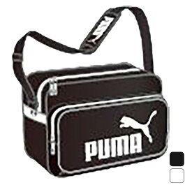 プーマ PUMA メンズ レディース スポーツ バッグ ボストン エナメル トレーニング PU ショルダー M 23L 079427 【2022FW】