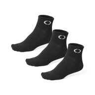 【クーポン発行中！】 オークリー OAKLEY メンズ ソックス 靴下 3足セット 3P SOCK 93238JP-01K JET BLACK
