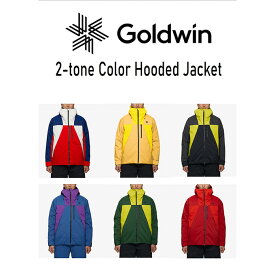 ゴールドウィン GOLDWIN メンズ スキーウェア ジャケット 2-tone Color Hooded Jacket G13303 【2023-24モデル】
