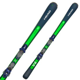 【2,000円OFFクーポン発行中】 HEAD ヘッド スキー板 【2023-2024】 SHAPE V4 + All Mountain PR Base + PR 11 GW (315273) 【金具付き スキーセット】