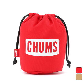 チャムス CHUMS アウトドア キャンプ 用品 チャムスロゴドローストリングツールケースM CH60-3050