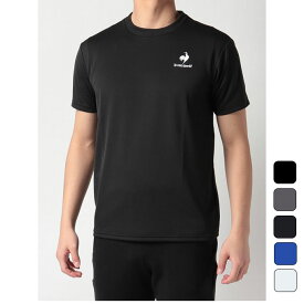 ルコック le coq sportif メンズ トレーニング ウェア トップス 半袖 Tシャツ エコペットショートスリーブシャツ QMMTJA30Z 【2023SS】