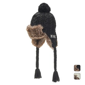 【2,000円OFFクーポン発行中】ディーシーシュー DC Shoes メンズ スポーツ カジュアル アクセサリー 帽子 ボア ニット帽 ビーニー 25 KNIT FLIGHT BEANIE DBE254241 【2025FW】