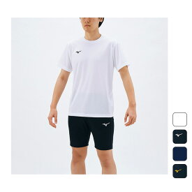 ミズノ MIZUNO メンズ トレーニングウェア 半袖トップス ナビドライTシャツ(半袖／丸首) 32MA1190 【2021SS】