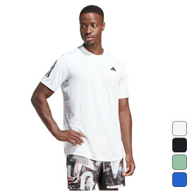 アディダス adidas メンズ テニス ウエア トップス 半袖 Tシャツ M TENNIS CLUB Tシャツ MLE72 【2024SS】