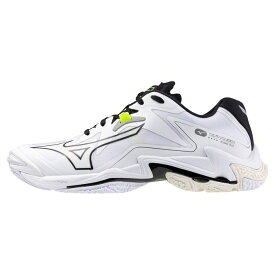 【クーポン発行中】 ミズノ MIZUNO メンズ レディース バレーボール シューズ WAVE LIGHTNING Z8 V1GA240051 ホワイト×ブラック 【2023FW】