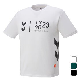 ヒュンメル Hummel メンズ サッカー ウェア トップス Tシャツ 半袖 フォイエ シグネチャーTシャツ HAP4172ZF 【2023SS】