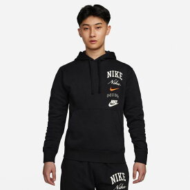 ナイキ NIKE メンズ スポーツ ウエア トップス ナイキ クラブ BB スタック プルオーバー L/S フーディー FN2635 010