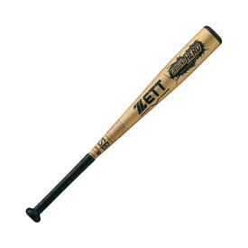 【2,000円OFFクーポン発行中】 ゼット ZETT 野球 ジュニア 軟式 金属製 バット グランドヒーロー (74cm/500g平均) BAT74574 8201シャンパンゴールド 【2025SS】
