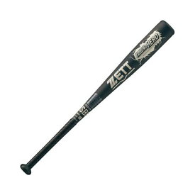 【2,000円OFFクーポン発行中】 ゼット ZETT 野球 ジュニア 軟式 金属製 バット グランドヒーロー (76cm/510g平均) BAT74576 1900ブラック 【2025SS】
