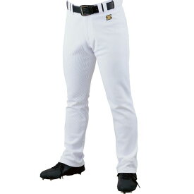 【2,000円OFFクーポン発行中】 ゼット ZETT 野球 ユニフォーム 練習着 ストレートパンツ メカパン BU1282STP 1100 ホワイト