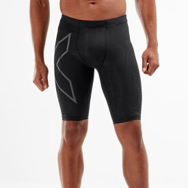 2XU ランニング コンプレッション ハーフタイツ MCSランコンプショーツ MA5331B メンズ BLK/BRF