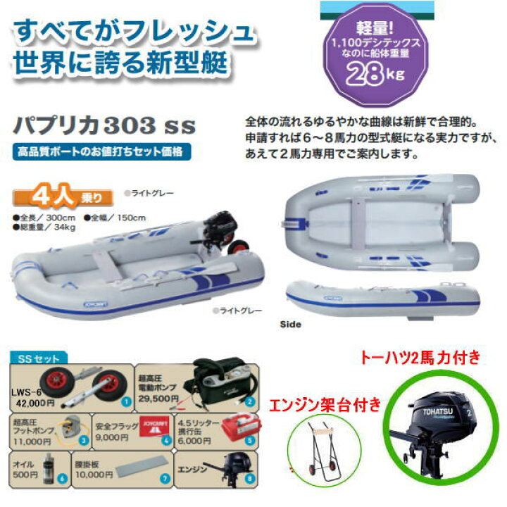 楽天市場】JOYCRAFT ジョイクラフト パプリカ303 SS JPK-303 