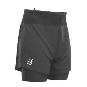 Compressport RvX|[c gCjO gC 2C1 V[c pc Trail 2-in-1 Short AM00007B ubN