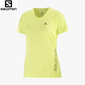 SALOMON サロモン トレイルランニング トレラン ショートスリーブTシャツ SENSE AERO SS TEE W センス エアロSS 半袖T LC1731300 レディース SUNNY LIME