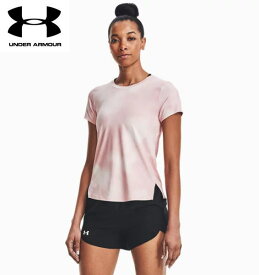 UNDER ARMOUR アンダーアーマー ランニング UAアイソチル 200 レイザー Tシャツ 半袖 1372271 レディース レトロピンク