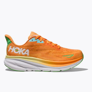 HOKA ONE ONE �z�J �I�l�I�l M CLIFTON 9 1127895 Solar Flare/SHERBET �����Y ���� �����j���O�V���[�Y �N���t�g��9 �}���\�� �W���M���O ���[�h �����V���[ �X�j�[�J�[ �C �N�b�V����