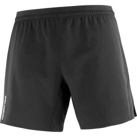 SALOMON サロモン ハーフショーツ パンツ CROSS 7'' SHORTS NO Liner M Deep Black LC1870600 メンズ クロス7インチ ショーツ インナーショーツ ライナー無し ハーフパンツ トレイルランニング ランニング トレラン マラソン ジョギング