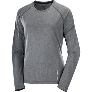 SALOMON T TVc CROSS RUN LS TEE W DEEP BLACK/He LC2159000 fB[X ECY NX LS eB[ gCjO jO AEghA g }\ OX[u z