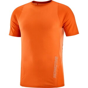 SALOMON T TVc SENSE AERO SS TEE M BURNT OCHRE LC2138300Y NX SS eB[ gCjO jO AEghA g }\ V[gX[u z