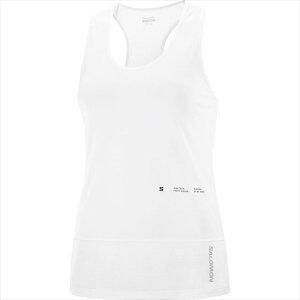 SALOMON T ^NgbvTVc CROSS RUN TANK GFX W LC2201100 fB[X WHITE NX ^Ngbv gCjO g }\ jO WMO AEghA z