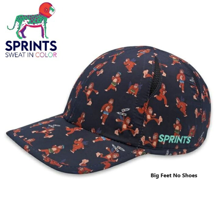 Sprints はぐくみ Race Day パフォーマンスランニングキャップ | 軽量 