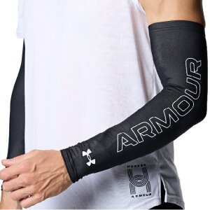 UNDER ARMOUR �A���_�[�A�[�}�[ �A�C�\�`���@�A�[���X���[�u UA Iso-Chill Arm Sleeves ���j�Z�b�N�X 1371880 Black
