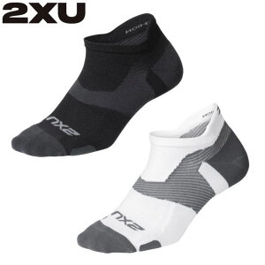2XU �����j���O�\�b�N�X Vectr Light Cushion No Show Compression Socks UA5042E �x�N�^�[���C�g�N�b�V���� �m�[�V���[�\�b�N�X �A�[�`�T�|�[�g �z������ �����j���O �}���\�� �g���C�������j���O �g������ 