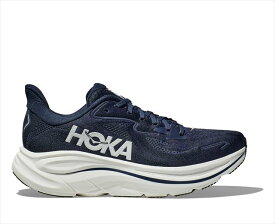 HOKA ONE ONE ホカ オネオネ M CLIFTON 10 1162030 NAVY/WHITE メンズ クリフトン10 幅D 厚底 ランニングシューズ マラソン ジョギング ロード ランシュー スニーカー 靴 クッション ウォーキング 軽量 軽い 普段履き 陸上