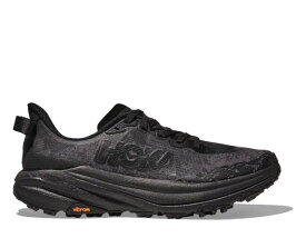 HOKA ONE ONE ホカ オネオネ M SPEEDGOAT 6 1147791 BLACK メンズ スピードゴート6 幅D 厚底 トレイルランニングシューズ トレラン ハイキング トレッキング 登山 スニーカー 靴 クッション ウォーキング 軽量 軽い 普段履き