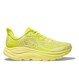 HOKA ONE ONE ホカ オネオネ M CLIFTON 10 1162030 NEON/SUN メンズ クリフトン10 幅D 厚底 ランニングシューズ マラソン ジョギング ロード ランシュー スニーカー 靴 クッション ウォーキング 軽量 軽い 普段履き 陸上