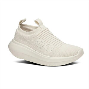 OOFOS E[tHX Jo[V[Y Women's OOmy Zen Chalk/Chalk ECY fB[X Jo[T_ Xj[J[ Ռz NbV X|[c g gCjO jO 