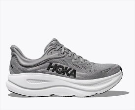 HOKA ONE ONE ホカ オネオネ M BONDI 9 1162011 GALACTIC GREY/STELLAR GREY メンズ ボンダイ9 幅D 厚底 ランニングシューズ マラソン ジョギング ロード ランシュー スニーカー 靴 クッション ウォーキング 軽量 軽い 普段履き 陸上