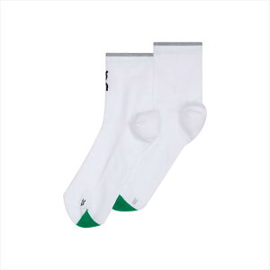 On �I�� Elite Run Sock Mid U White/Ivory 2UF10430924 ���j�Z�b�N�X �����j���O�\�b�N�X �G���[�g ���� �\�b�N �~�b�h �N�E�H�[�^�[ ����Ԃ��� ���������� �ʋC�� �z������ DryTec �h���C�e�b�N �����A�[