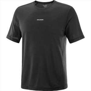 SALOMON �T������ SHAKEout CORE SS TEE M DEEP BLACK �����Y ����T�V���c �V�F�C�N�A�E�g �R�A �V���[�g�X���[�u �e�B�[ �����Y ���� �y�� �g���C�������j���O �g������ �}���\�� �W���M���O �A�E�g�h�A 