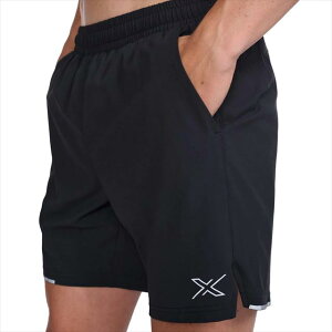 2XU �c�[�^�C���Y���[ �n�[�t�p���c 2XU Aero 7 Inch Shorts MR6904B �����Y BLK/SRF �G�A�� 7�C���` �V���[�g �����j���O�V���[�c �}���\�� �W���M���O �g���C�������j���O �g������ ���[�X �C���i�[�t 