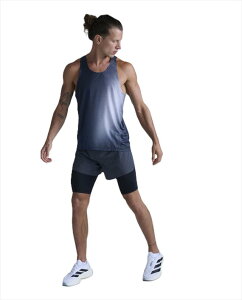 2XU �c�[�^�C���Y���[ �^���N�g�b�v �����j���O�V���c 2XU Light Speed React Singlet MR7375A �����Y MSM/BRF ���C�g�X�s�[�h ���A�N�g �V���O���b�g �m�[�X���[�u �����j���O �}���\�� �g���C�������j��