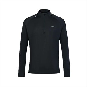 KIPRUN(�L�v����) �����j���O ����T�V���c 1/2 ZIP LS DRY 500 8902771 �����Y BLACK 1/2�W�b�v �n�[�t�W�b�v �n�[�t�t�@�X�i�[ LS �h���C 500 �y�� ���[�X �}���\�� �g������ �g���C�������j���O �����O�X